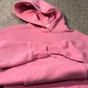bubblegum pink sweatshirt